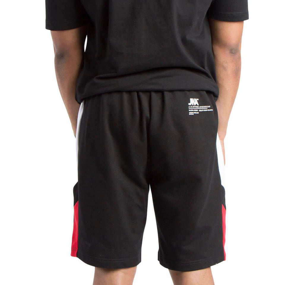Monza Racer Block Shorts - Black/White
