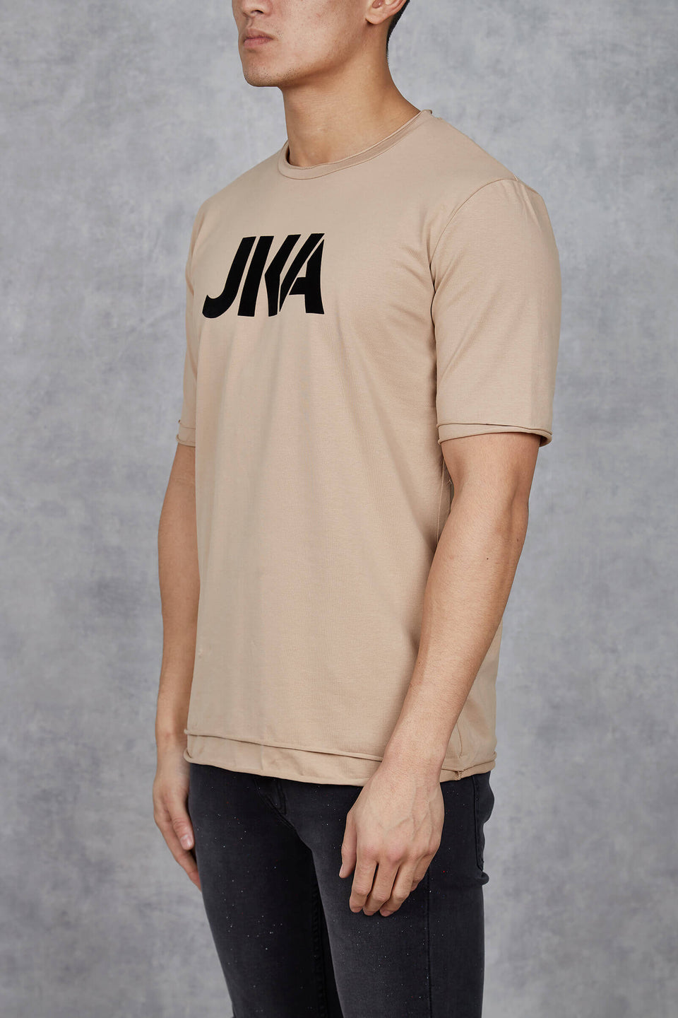 T Over T-Shirt - Beige
