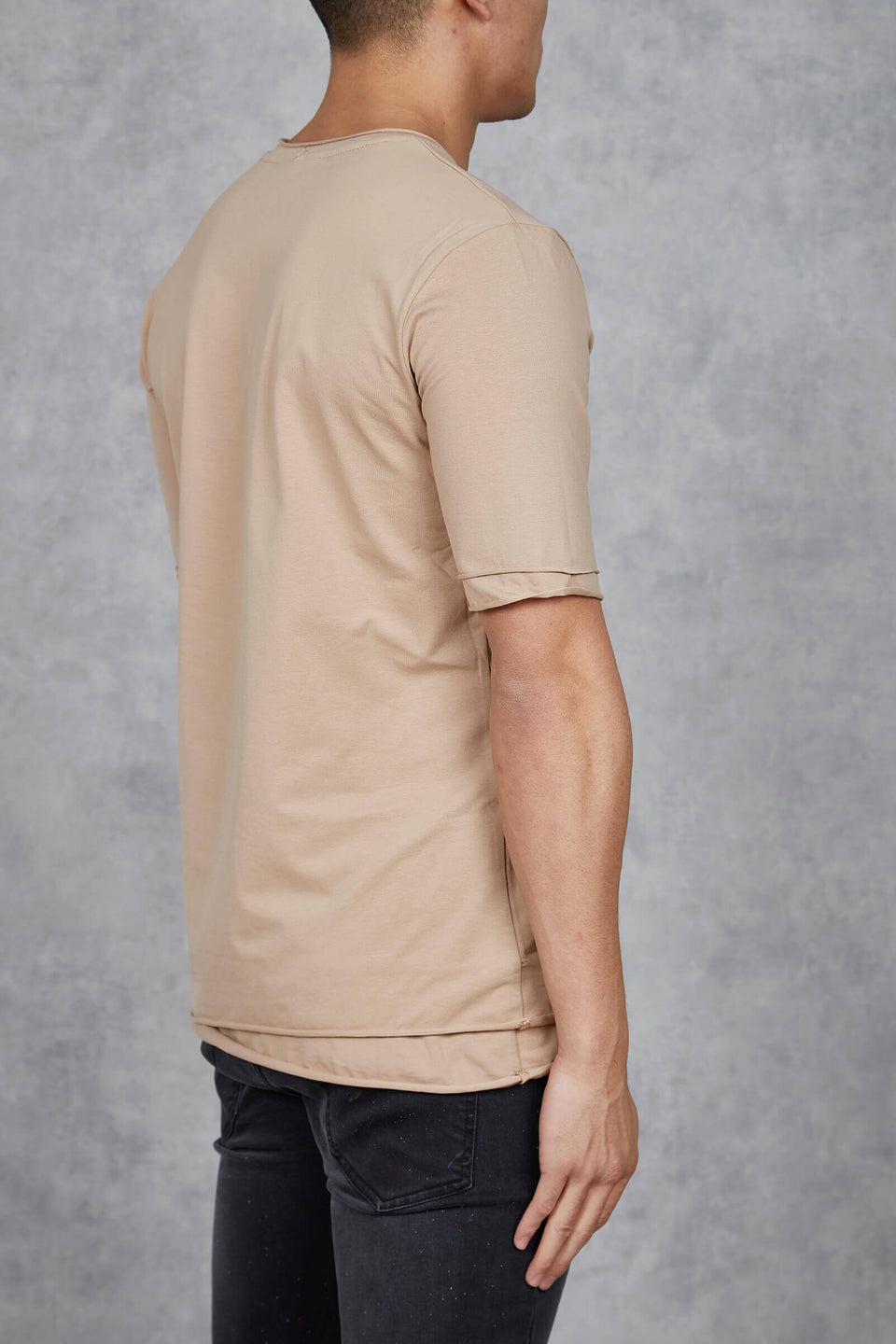 T Over T-Shirt - Beige