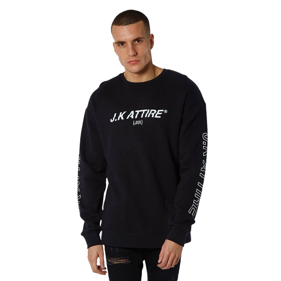 JKA Thrown Sweatshirt - Black