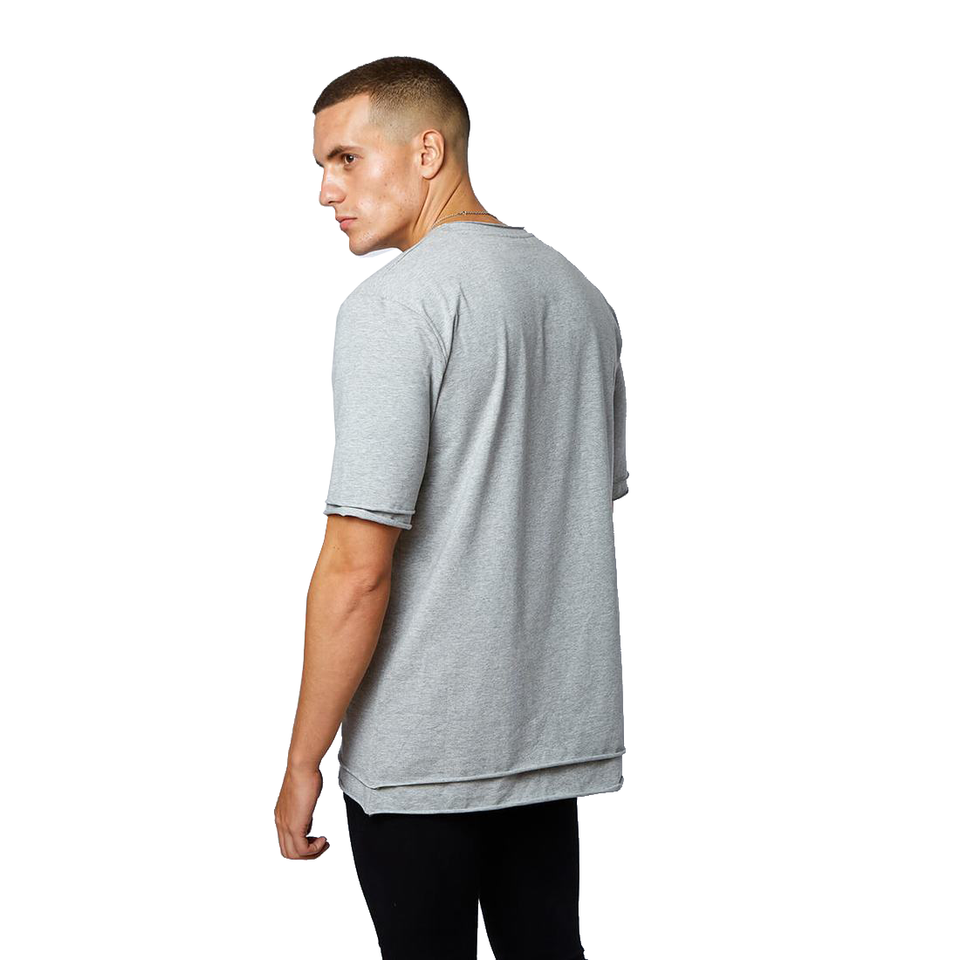 T Over T-Shirt - Grey