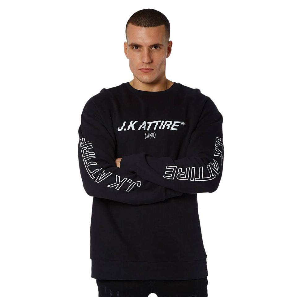 JKA Thrown Sweatshirt - Black