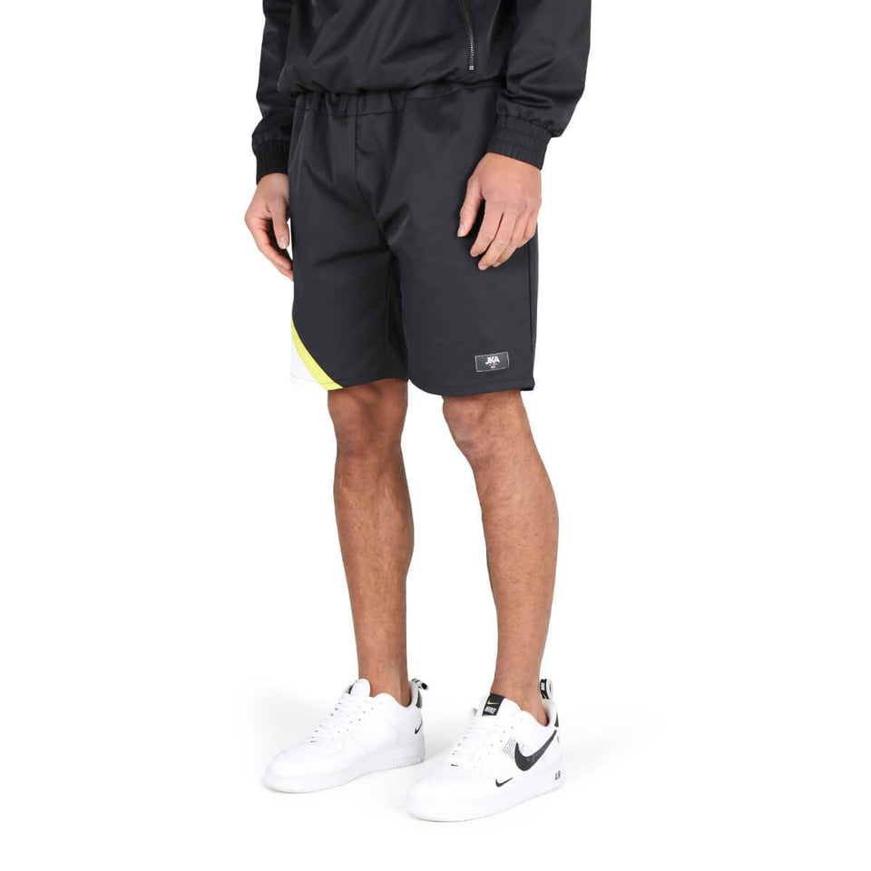 BMT 1/4 Zip Shell Shorts - Black