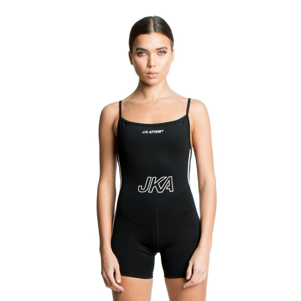 Coachella Romper Playsuit - Black