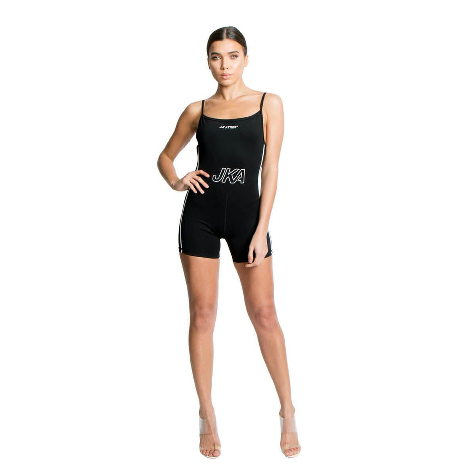 Coachella Romper Playsuit - Black