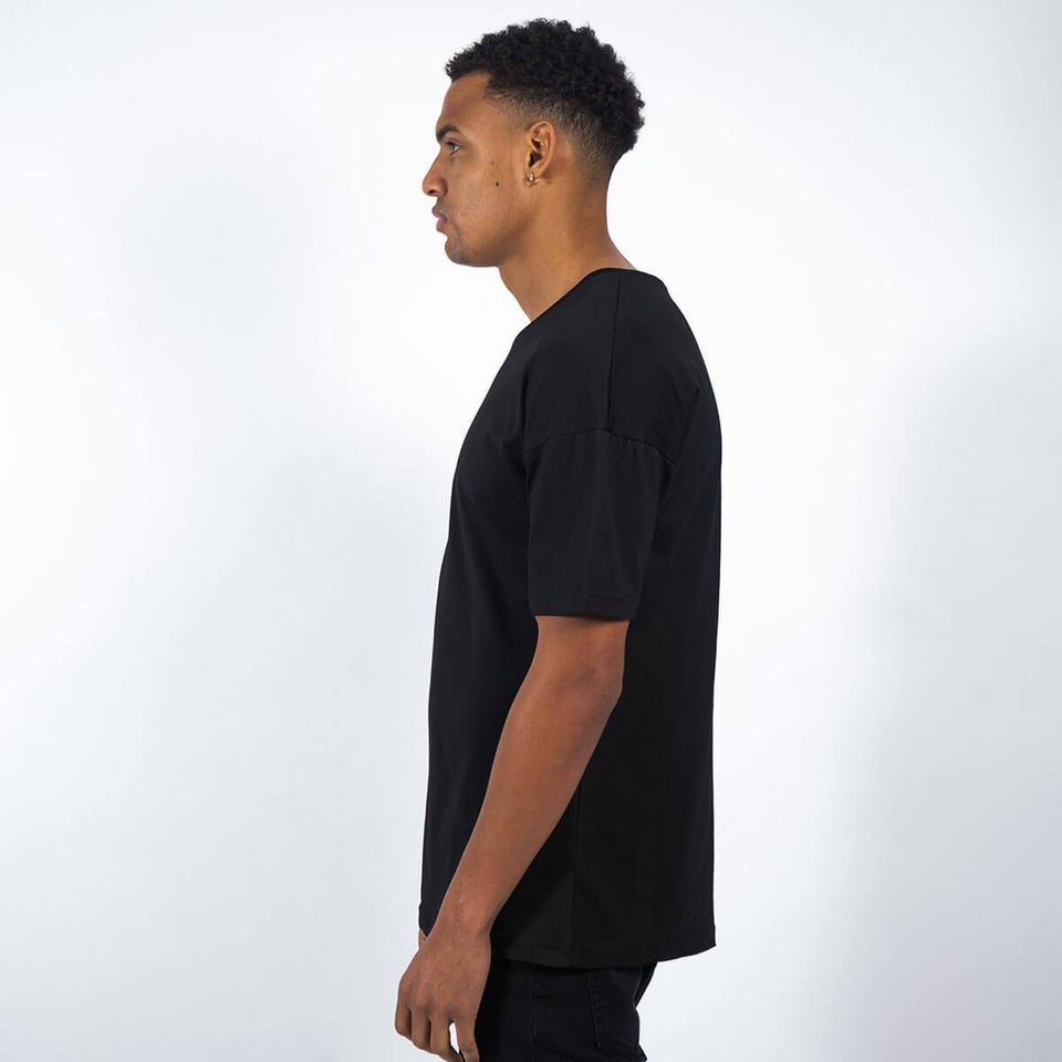JK Attire Logo T-Shirt - Black/Neon
