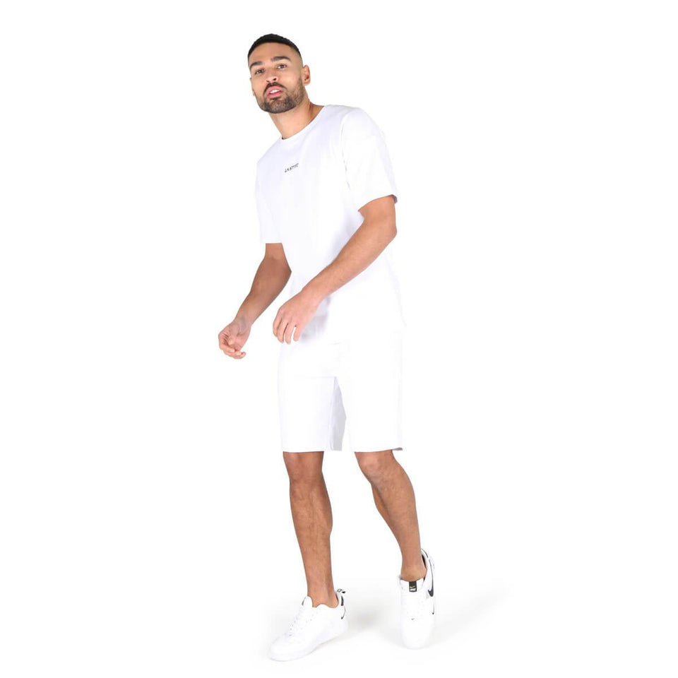 Palace Embroidered Stitch Seam T-Shirt - White