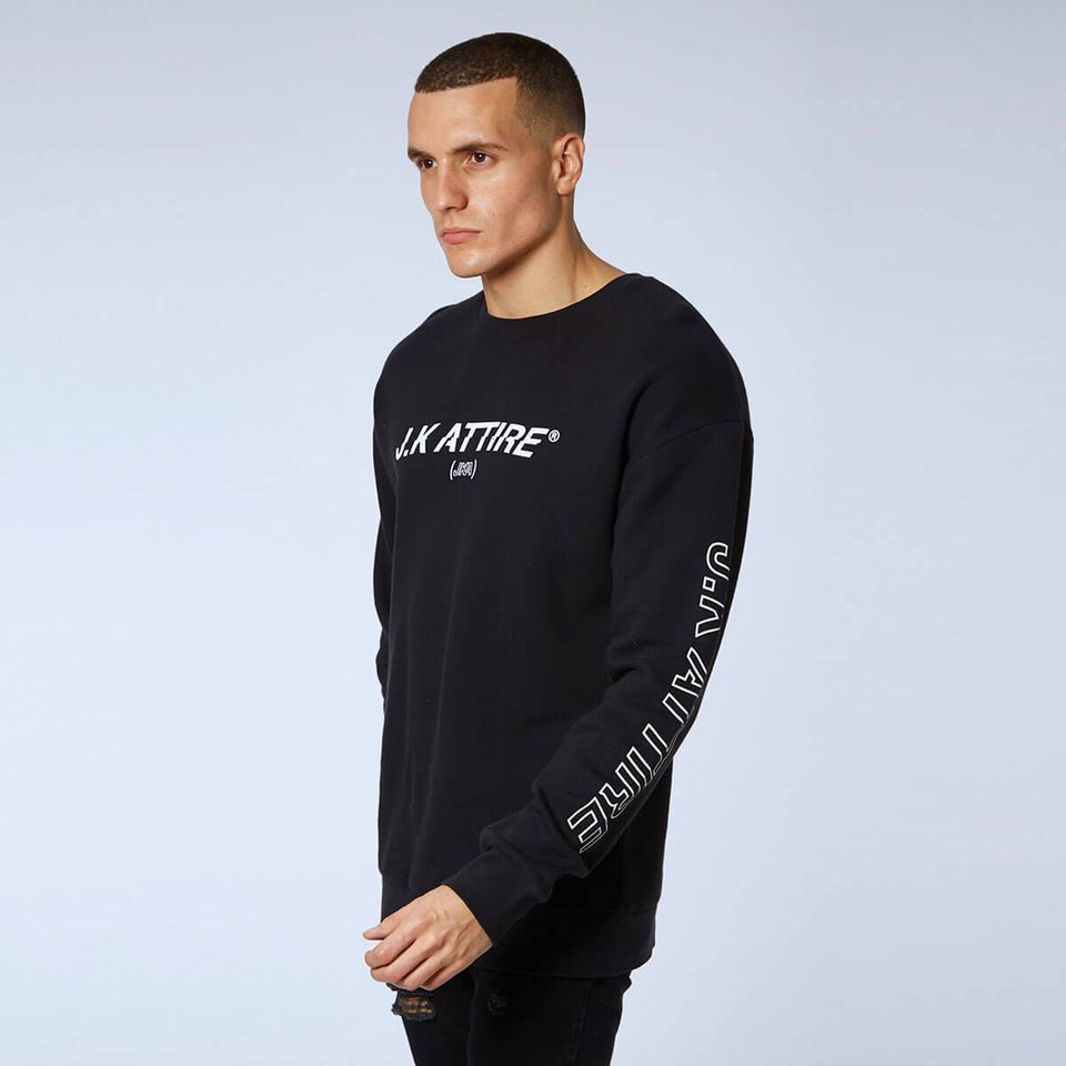 JKA Thrown Sweatshirt - Black