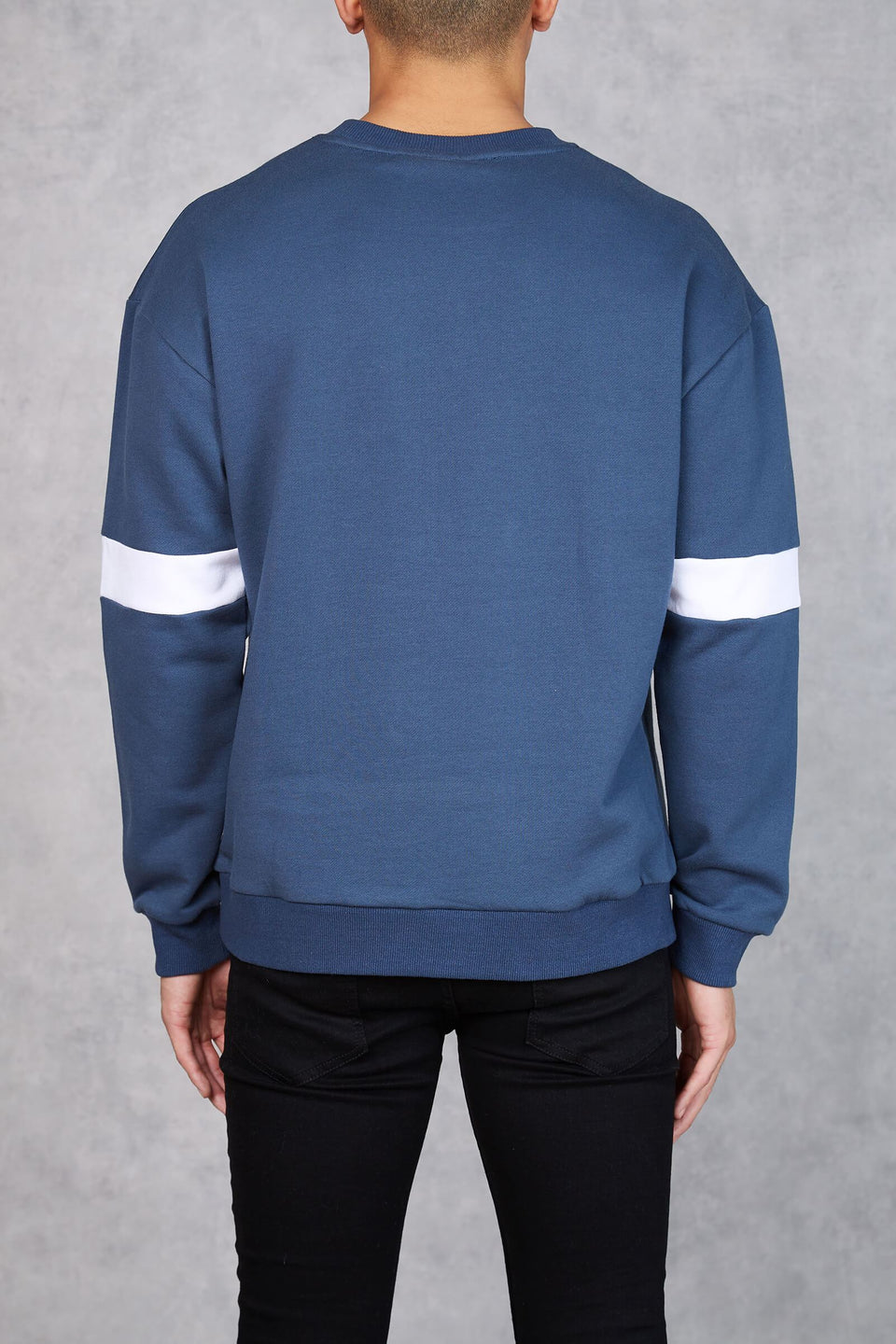 Lincoln Block Sweatshirt - Blue