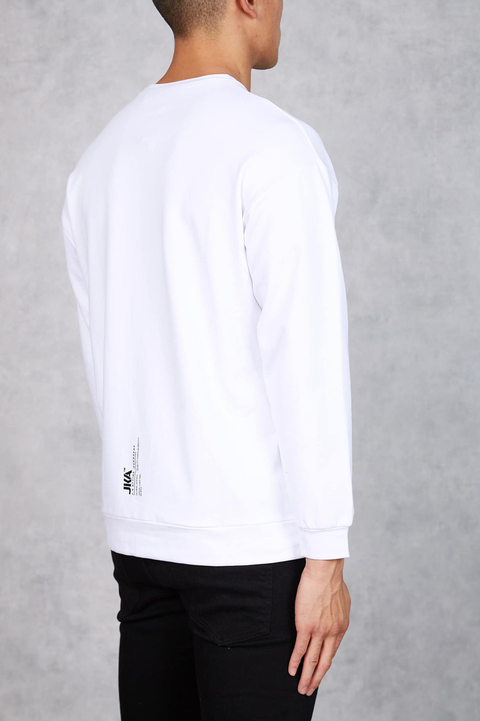 JKA British Lightweight Sweatshirt - White