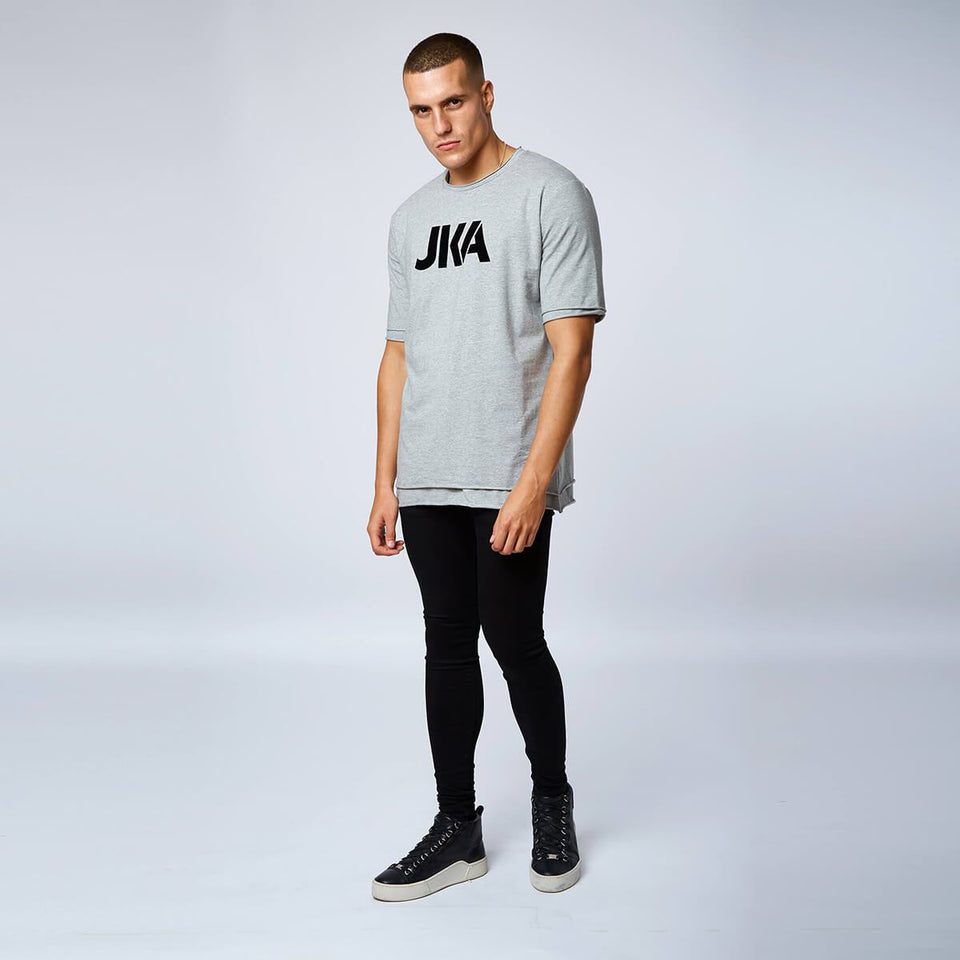 T Over T-Shirt - Grey
