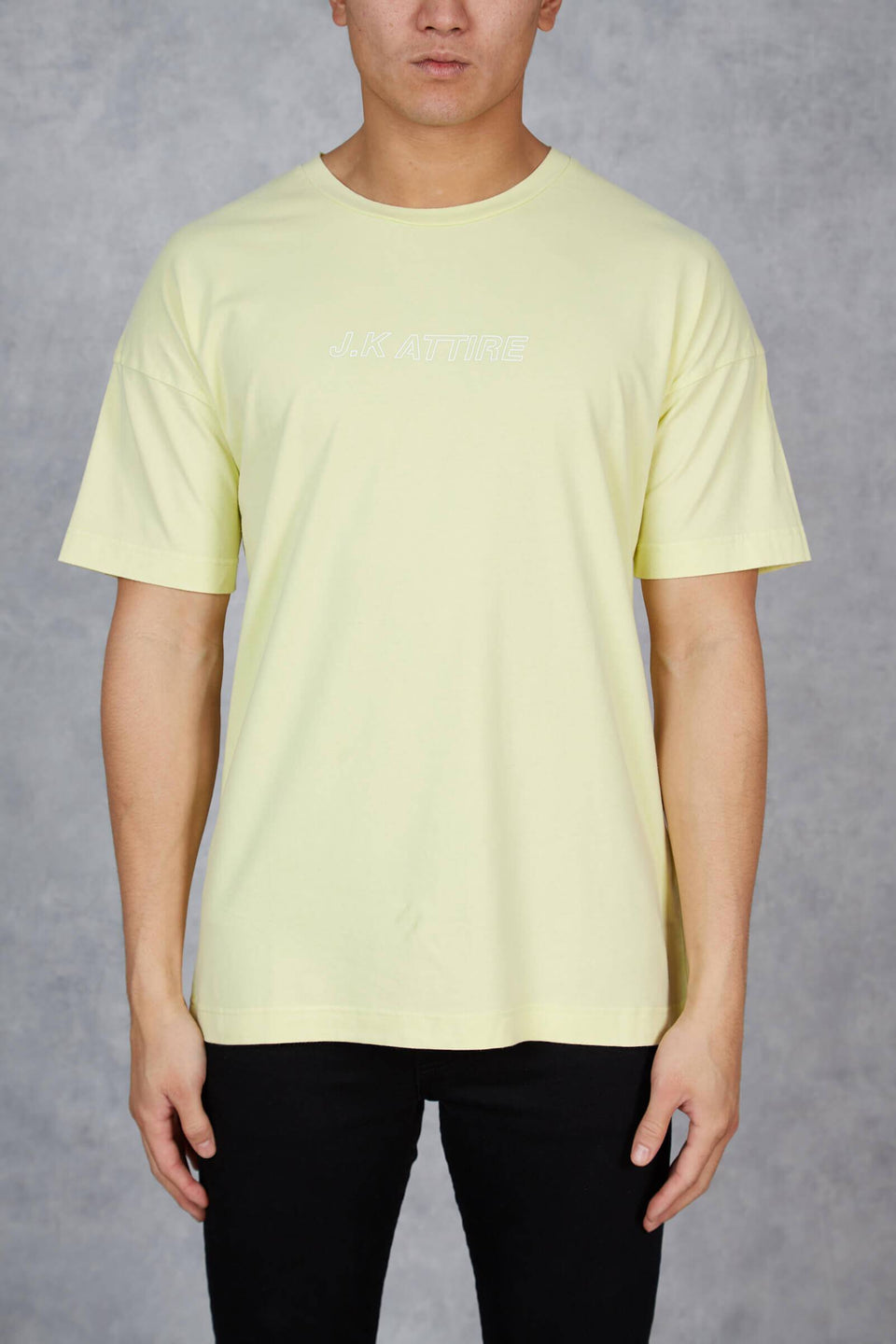 Scorpion Acid Wash T-Shirt - Neon Yellow