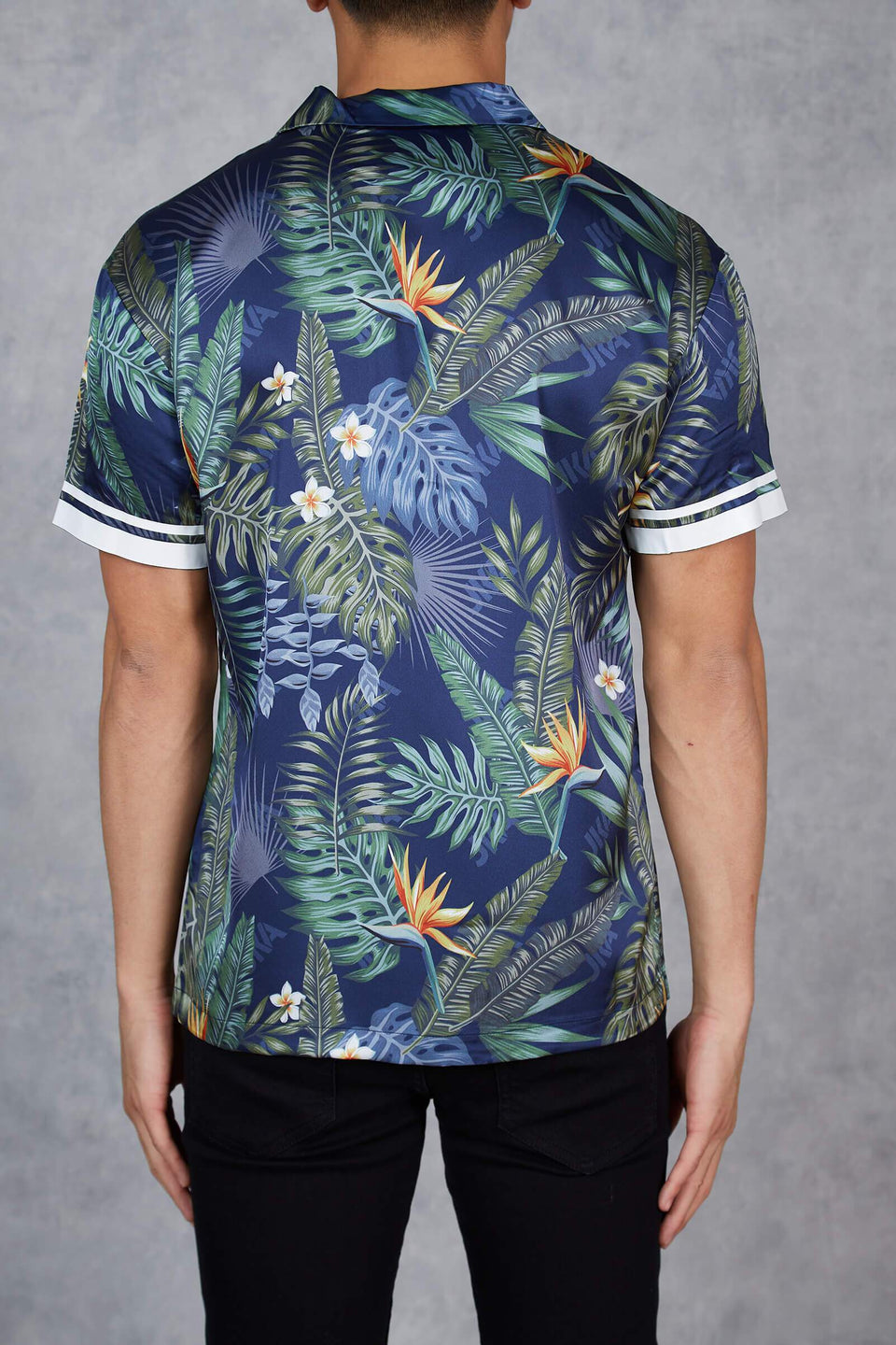 Pablo Rainforest Short Sleeve Shirt - Blue